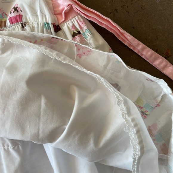 Summer dress white and print - Picture 5 of 6